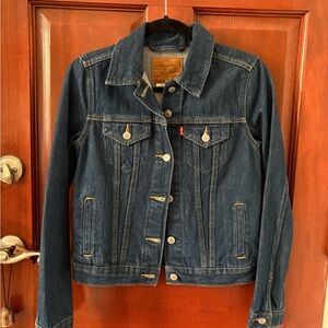Levi's Women's Dark Blue Denim Jacket